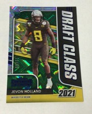 2021 Contenders Draft BLUE EXPLOSION Draft Class JEVON HOLLAND Oregon #11/39