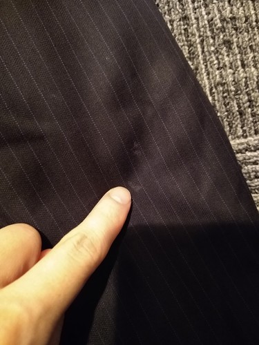 John Varvatos Sport Coat Men's 40R Dark Blue Cotton Blazer Suit Jacket 3 Button - Picture 8 of 9