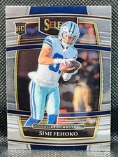 2021 Panini Select NFL - SIMI FEHOKO RC #83 - CHROME ROOKIE CARD  DALLAS COWBOYS