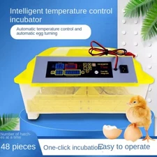 HHD 48 Eggs Incubator Controller Hatching Eggs Solar Powered With Rolling Eggs