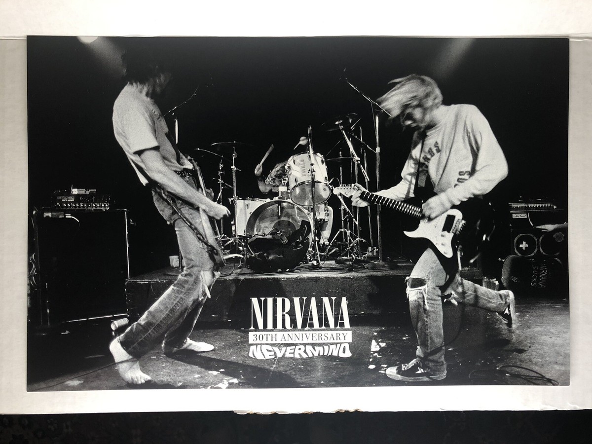 NIRVANA “NEVERMIND” 30th Anniv. 11x17 PROMOTIONAL POSTER