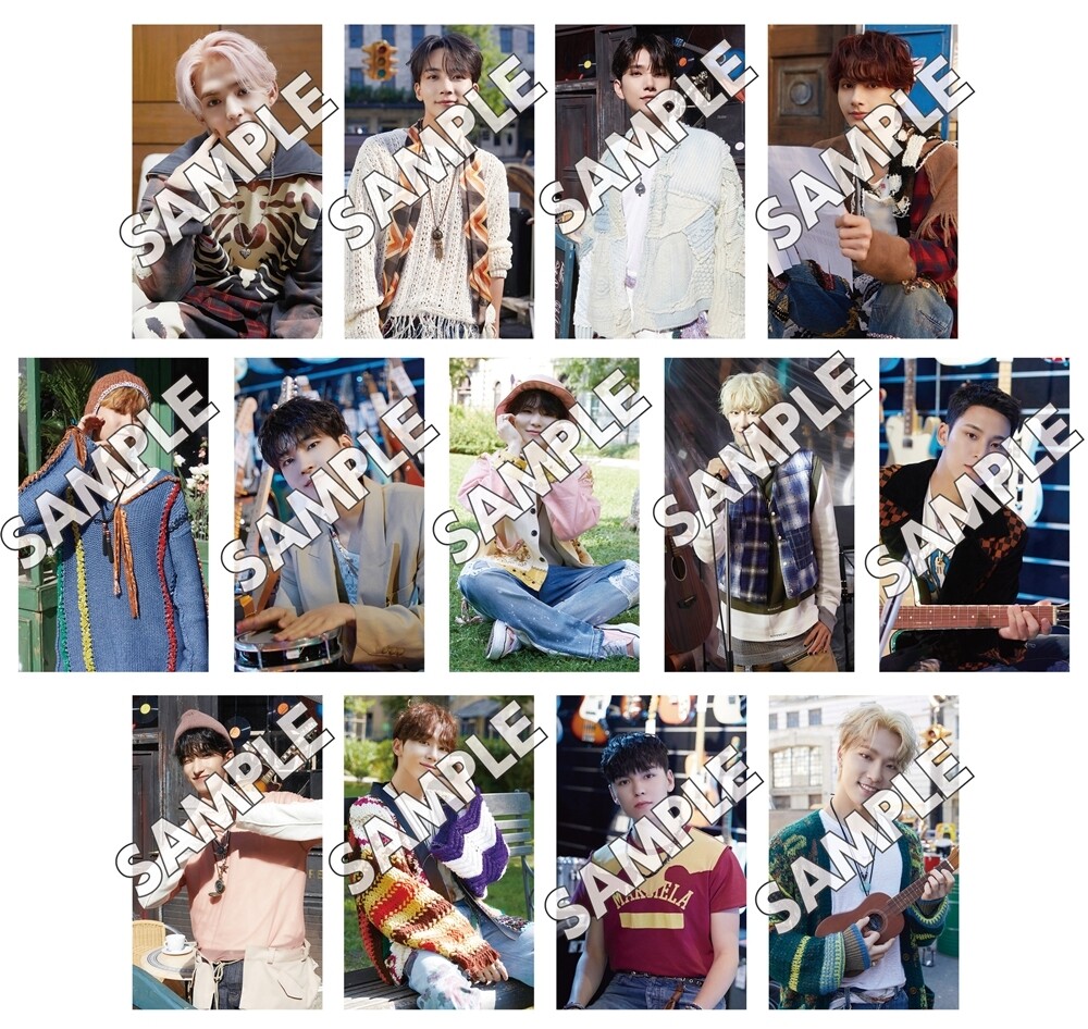SEVENTEEN SEVENTEENTH HEAVEN JAPAN HMV LUCKY DRAW OFFICIAL PHOTO