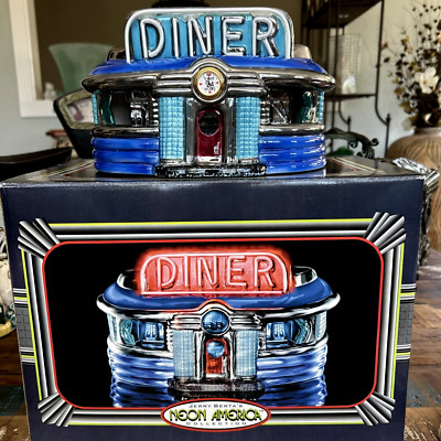 Jerry Berta Limited Edition Blues Diner Neon Lighted Sculpture Lamp NOS NIB HTF