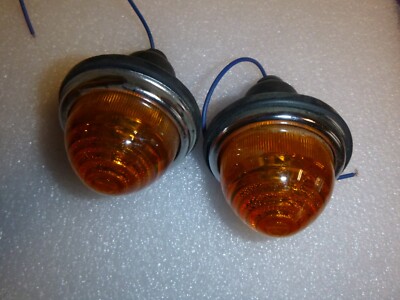 2X Blinklicht Classic Mini Austin Minor  Land Rover Lucas Style 12v(art.2453)