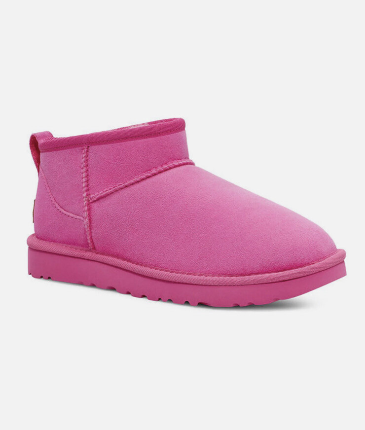 NEW UGG Women's Classic Ultra Mini Boot - 1116109 - Pink - Size 5