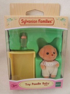 calico critters toy poodle family