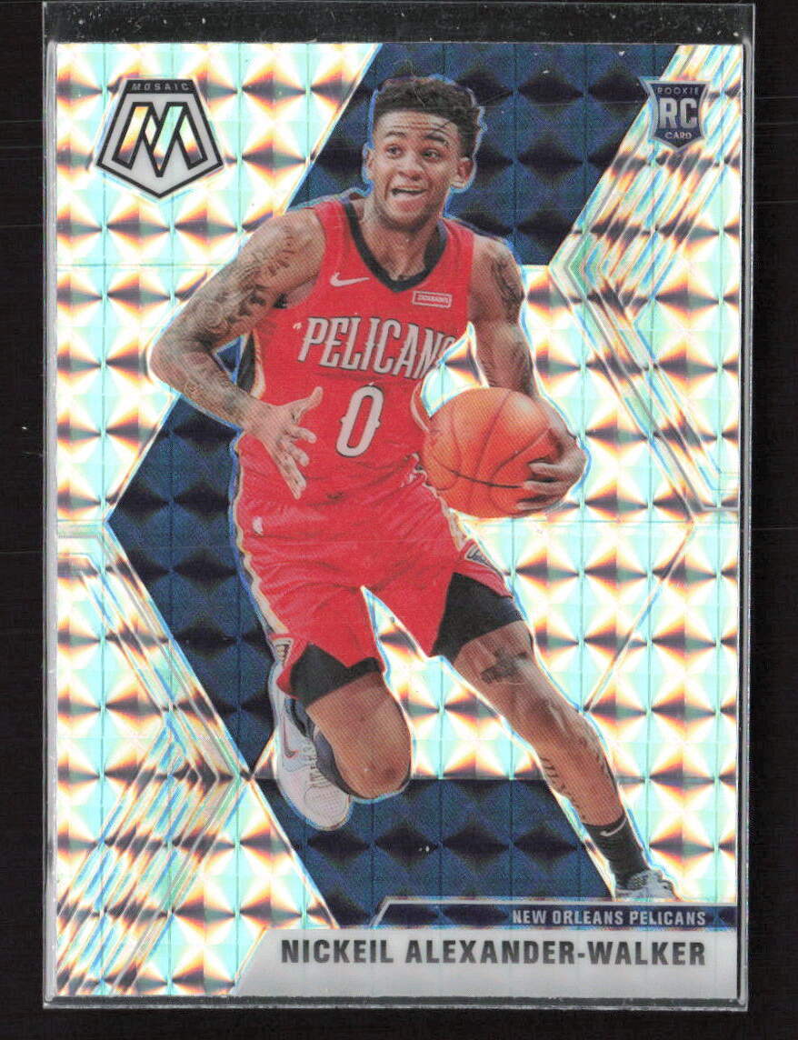 2019-20 Panini Mosaic #205 Nickeil Alexander-Walker Prizm RC