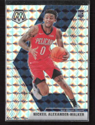 2019-20 Panini Mosaic #205 Nickeil Alexander-Walker Prizm RC