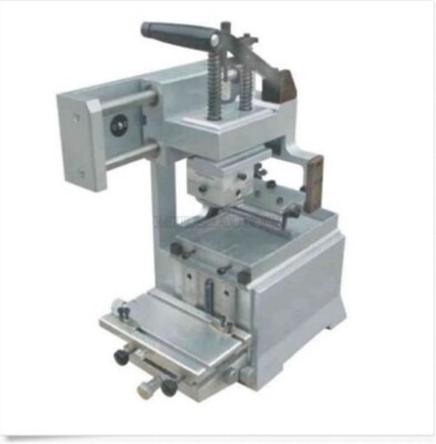 Manual Inkwell Pad Printer Printing Machine + 2Pcs Silicone Rubber uo
