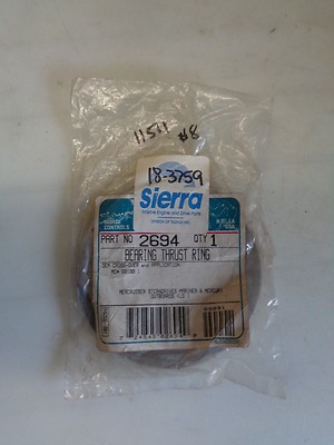 MORSE 2694 Sierra 18-3759 Thrust Bearing Ring for Mercruiser Stern Drives  