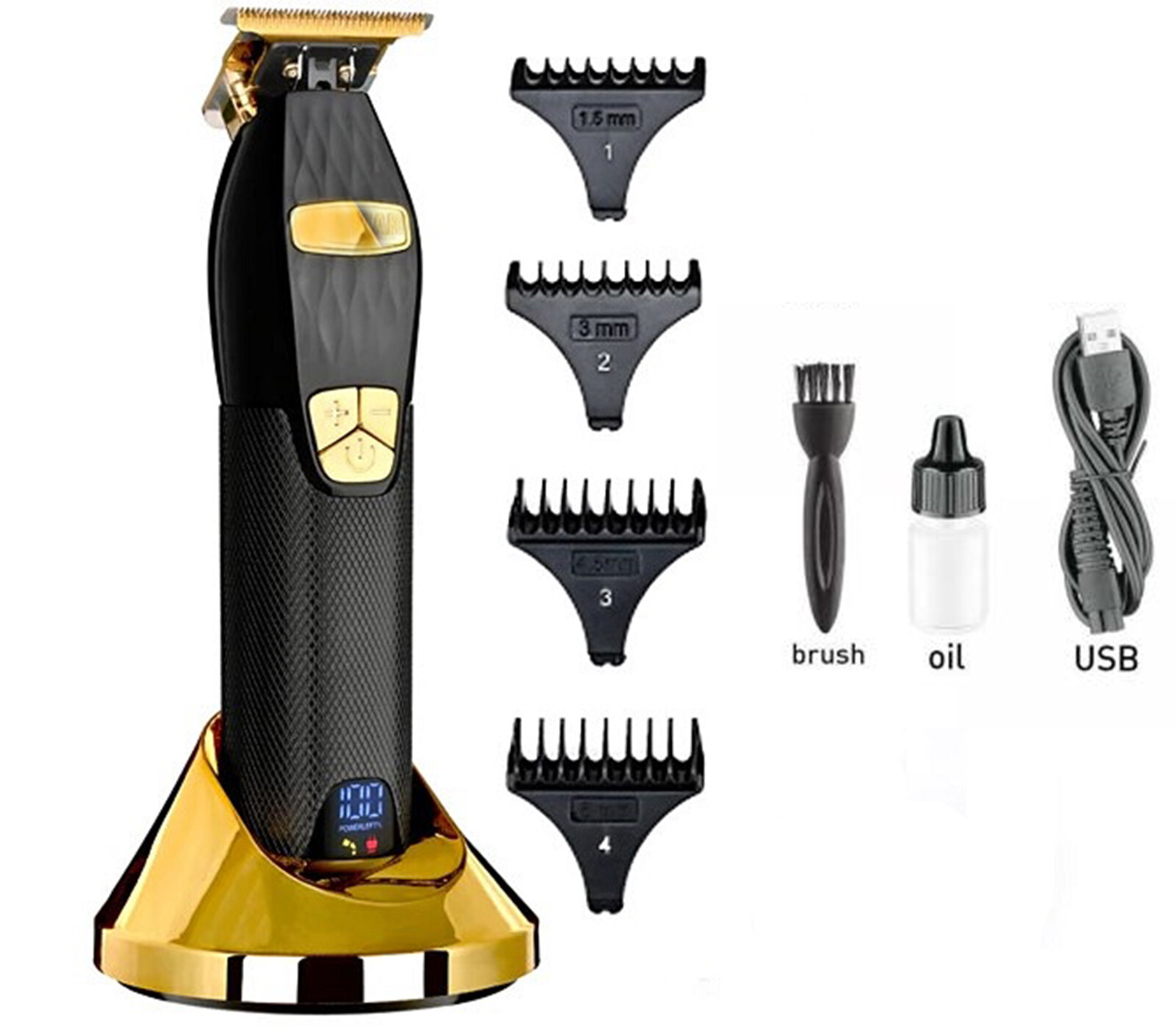 Rasoio Elettrico Per Uomo Rasoio Elettrico SOEYE Rasoio Per Uomo Lama Galleggiante 3D Barba Trimmer Ricarica USB Macchina Per Tagliare I Capelli - Foto 3