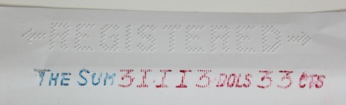Paymaster S-1000 Check Writer /Embosser with Original Dust Cover - Baby Blue - Picture 11 of 12