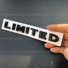 3D Metal LIMITED Logo Emblem Badge Car Side Fender Rear Trunk Sticker Decal