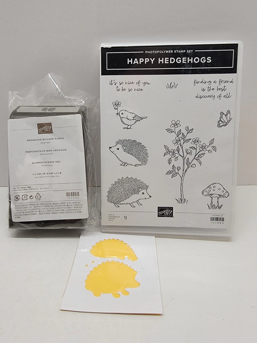 未使用　スタンピンアップ　happy hedgehogs セット Stampin Up Hedgehog for sale | eBay