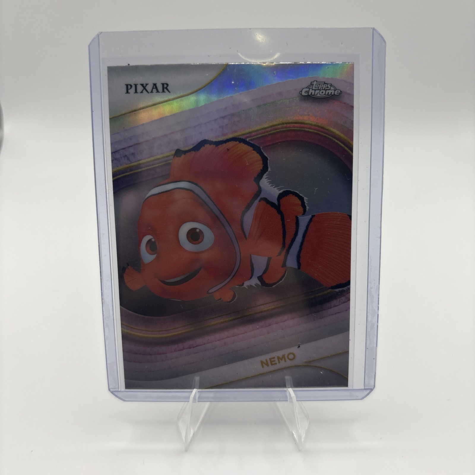Nemo 2025 Topps Chrome Disney #43 Orange Wave Refractor /25 Price