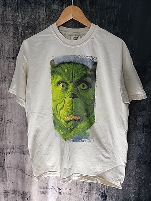How The Grinch Stole Christmas Jim Carrey Movie Shirt Custom Large soft Comfort 