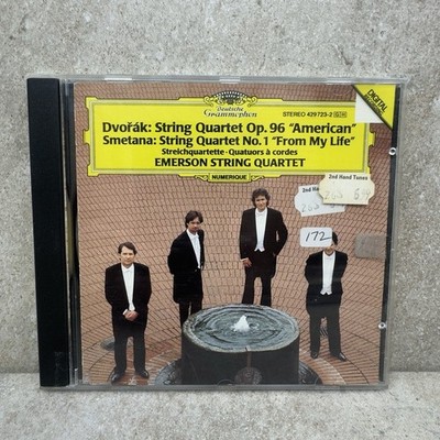 1986 Emerson String Quartet Dual Recording CD Deutsche Grammophon Label VG+