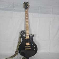 ESP LTD EC-1000T Deluxe Electric Guitar Gloss Black w/ Maple Fretboard Gold HW