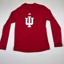 Adidas Mens Indiana University Hoosiers Aeroready Long Sleeve Creator Tee EA1192