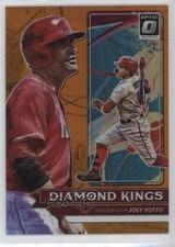 2022 Panini Donruss Optic Diamond Kings Orange Prizm 101/125 Joey Votto #23 z7j