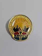 AMOCO Lapel Pin Building Opportunities All Over Town
