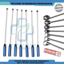 ACL & PCL Tendon Orthopedic Extractor Set 7 Piece - Arthroscopy Surgical Premium