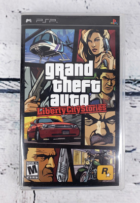 Grand Theft Auto Liberty City Stories - PlayStation Portable (PSP) - CIB w/Map