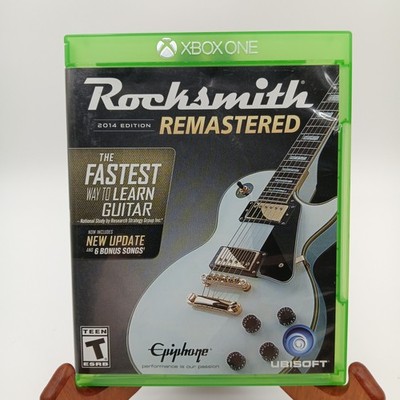 Rocksmith 2014 Edition Remastered Microsoft Xbox One 2014 Game Only Unused Code
