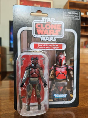 Star Wars Vintage Collection Mandalorian Super Commando Captain VC246