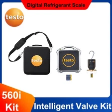 testo 560i Kit - Digital Refrigerant Scale and Intelligent Valve with Bluetooth