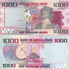 Sierra Leone 1000 Leones 2010 P 30 a UNC