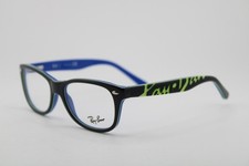 NEW RAY-BAN JUNIOR RB 1544 3600 DARK BLUE GREEN AUTHENTIC EYEGLASSES 48-16