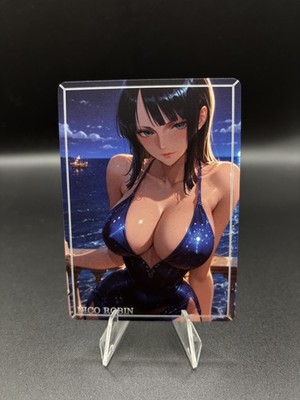 Nico Robin One Piece Waifu Card TCG Full Art Waifu Legends Custom Goddess Anime
