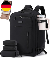 Lovevook HandgepäCk Rucksack Flugzeug, Reiserucksack Damen Groß, Laptop Travel B