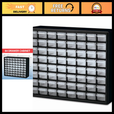 20-inch Plastic Parts Storage Cabinet For Hardware Crafts - Durable Organizer