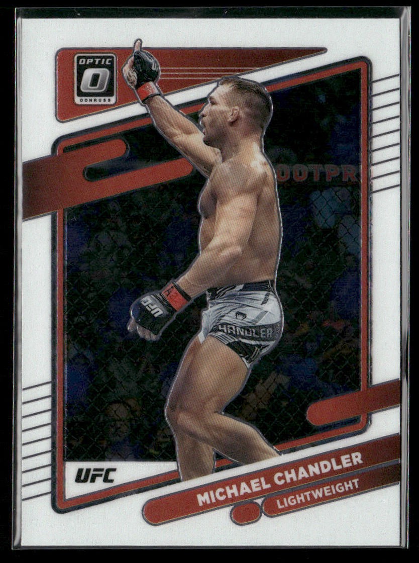 Michael Chandler 2022 Donruss Optic UFC #32 UFC 3