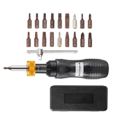 Uimoso Adjustable Torque Screwdriver 1/4" Hex 10-50 in/lb w/5 in-lb Increment