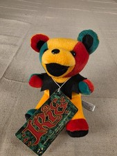 Grateful Dead Bean Bear Plush IRIE Liquid Blue Vintage 1988