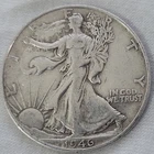 1946 S Walking Liberty Half Dollar in VF Condition