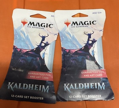   Magic The Gathering - Kaldheim (12 Card Set Booster)  Set 2