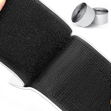 Hook and Loop Strips with Adhesive, 2 Inch x 10 Feet, Excellent Grip, Strong ...