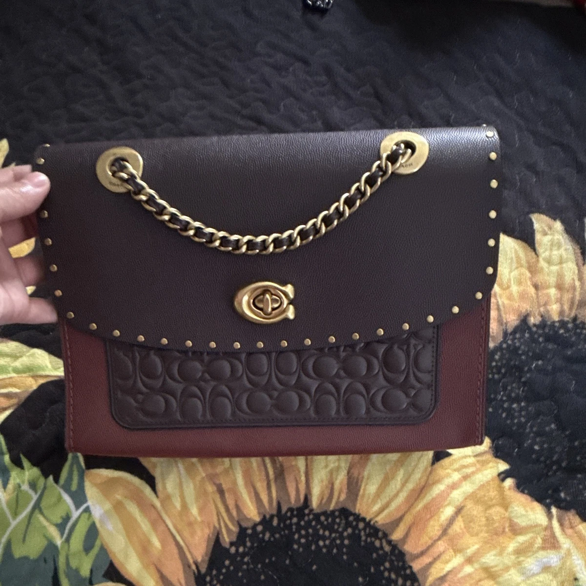 Coach Shoulder Bags Turn Lock Handbags for Women for sale | eBay