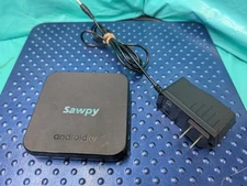 Android Media Player Sawpy KM9 Box 9.0 NO REMOTE tested powers on
