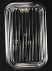 Vintage Pyrex 502-C Replacement LID ONLY Ribbed Glass Refrigerator Dish