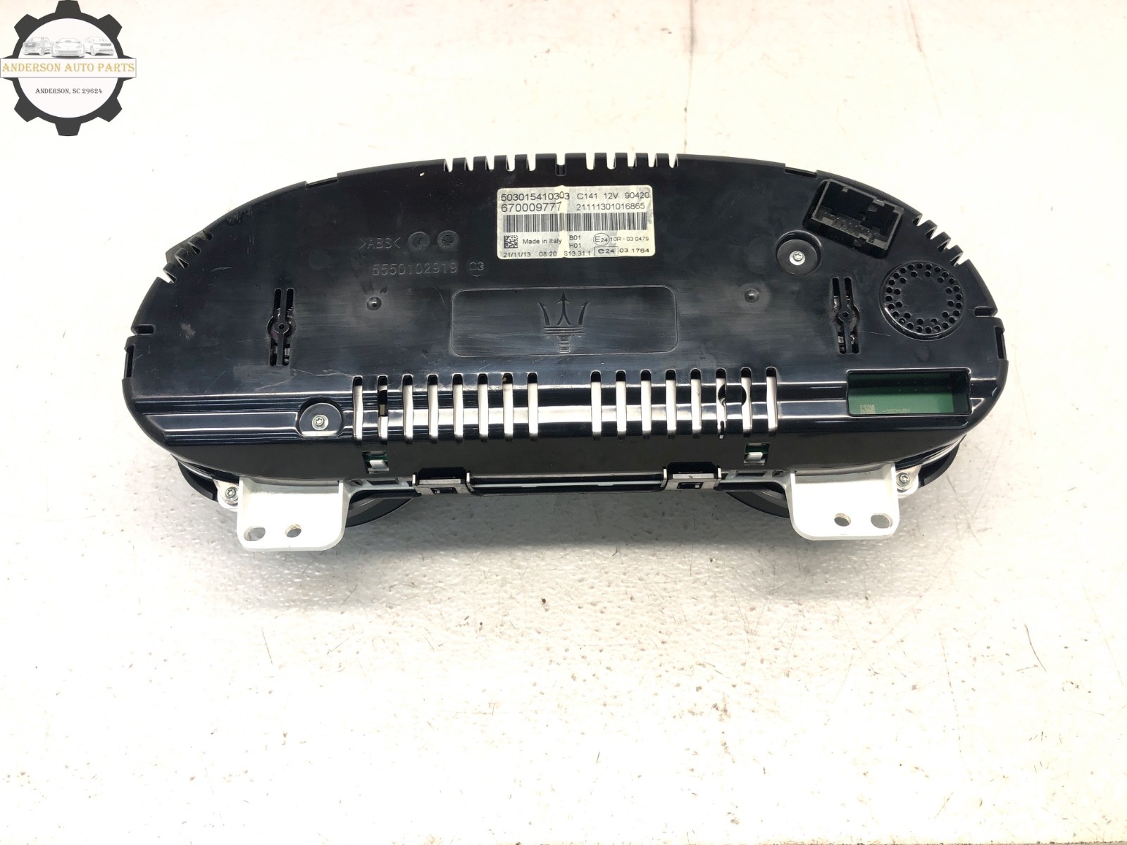 2014-2019 MASERATI GHIBLI SPEEDOMETER INSTRUMENT CLUSTER OEM 119,176 MILES