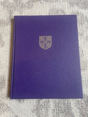 Emblem Arms Motto University Cambridge Ltd ed 800th Anniversary illus crests