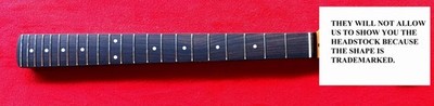 Guitar Neck, TL Type, 22 fret, ROSEWOOD fretboard, ROASTED MAPLE neck