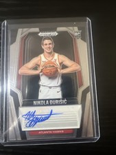 2024-25 Panini Prizm Black - Rookie Signatures Nikola Durisic #RS-DUR (AU, RC)