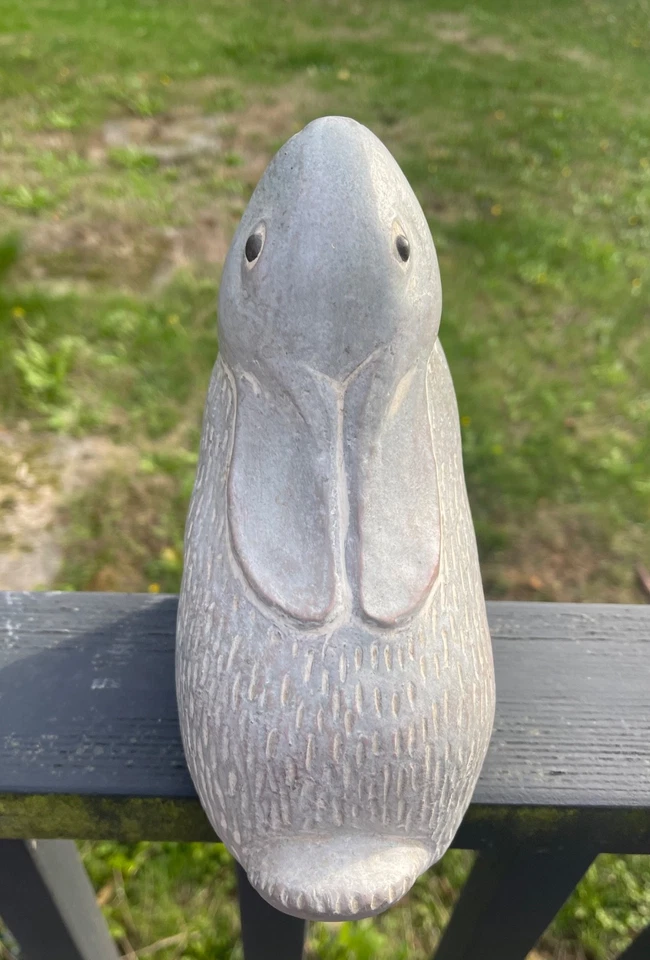 Escultura de conejo Isabel Bloom/John Bloom de colección jardín patio 6,3/4" de alto Foto 4 de 4