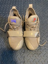 Size 7 - Nike PlayStation x PG 2.5 Wolf Grey used but good condition.light works